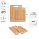 KARACA DEREN 2-PIECE CUTTING BOARD, COLORLESS - Image 4
