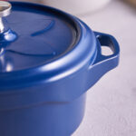 KARACA BIODIAMOND CANDY BLUE 12 CM CAST POT - Image 2