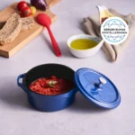 KARACA BIODIAMOND CANDY BLUE 12 CM CAST POT