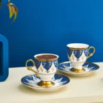 KARACA MERVE 2-PERSON 100 ML COFFEE, BLUE