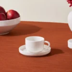 KARACA STREAM BASIC LINE TEA CUP, WHITE - Image 4