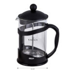 KARACA COFFEE BEAN FRENCH PRESS BLACK 800 ML TEEKANNE - Image 4
