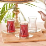 KARACA LACE NEW 6-PIECE TEA SET, COLORLESS