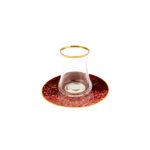 KARACA UNICEF DEVRIM ERBIL TEA SET FOR 6 PERSON