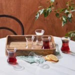 KARACA VEFA TEA GLASS 6-PIECE SET, TRANSPARENT - Image 2