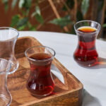 KARACA VEFA TEA GLASS 6-PIECE SET, TRANSPARENT