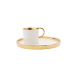 KARACA LEV?N 2-PERSON COFFEE CUP, WHITE - Image 5