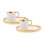 KARACA LEV?N 2-PERSON COFFEE CUP, WHITE - Image 6