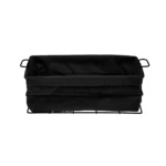 KARACA FONTE BLACK BREAD BASKET, BLACK - Image 4
