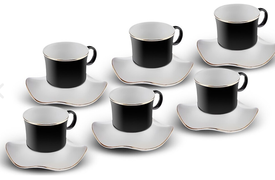 KARACA WHITE BAG 6-PIECE COFFEE FILTER, WHITE