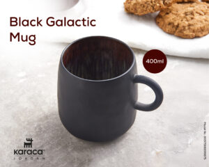 KARACA GALACTIC MUG, BLACK - Image 3