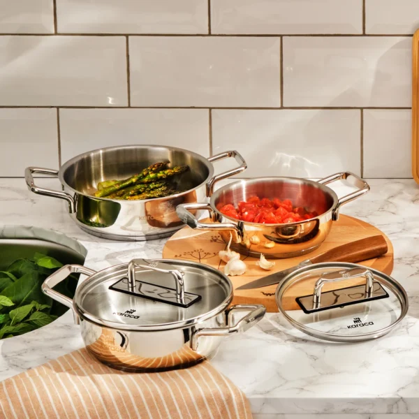 KARACA ARYA 6 PCS STEEL FIELD SET COOKWARE SET