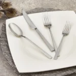 KARACA ASTRID CKB DESSERT SPOON, PLATINUM