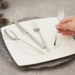 KARACA ASTRID CKB DESSERT SPOON, PLATINUM - Image 2