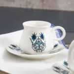 KARACA BURSA 6-PERSON 90 ML COFFEE, BLUE - Image 4