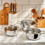 KARACA ILICA STEEL 6 PCS COOKWARE SET