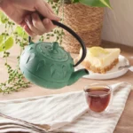 KARACA GREENISH TEAPOT 600 ML TEA POT BEV - Image 4