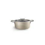 KARACA MASTERMAID BIO DIAMOND 9 PCS IND CASSEROLE POT CREAM - Image 7