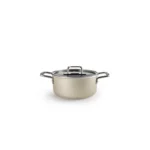 KARACA MASTERMAID BIO DIAMOND 9 PCS IND CASSEROLE POT CREAM - Image 10