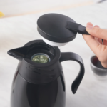 KARACA BELLA 1L THERMOS BLACK NO LEAK - Image 2