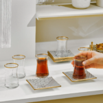 KARACA BLACK NO?R 12 PIECE TEA SET - Image 4