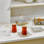 KARACA BLACK NO?R 12 PIECE TEA SET - Image 6