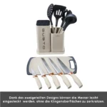KARACA GUSTO CREAM 12 PCS BIÇAK SERVİS KESME TAHSTONEI SET - Image 16
