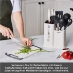 KARACA GUSTO CREAM 12 PCS BIÇAK SERVİS KESME TAHSTONEI SET - Image 17