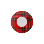 KARACA CHECKERED 2-PERSON COFFEE CUP, RED - Image 6