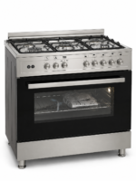 Extra 90cm Gas Cooker Sliver| Full Safety & XXL Oven